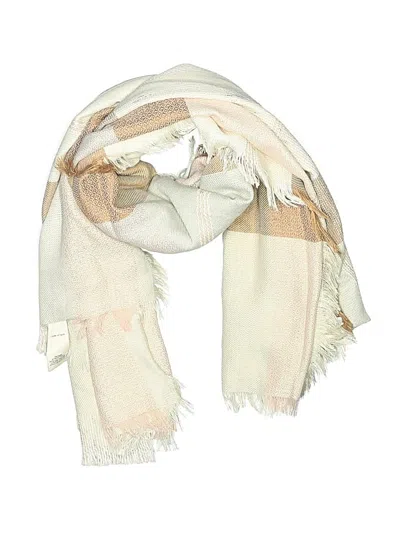 Pre-owned A.n.a. A New Approach Scarf In Tan
