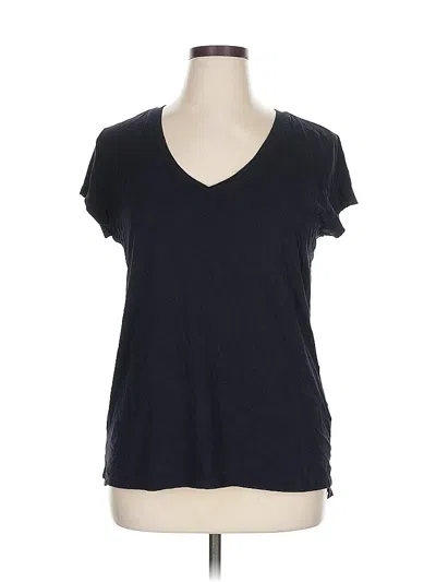 Pre-owned A.n.a. A New Approach Short Sleeve T-shirt In Black