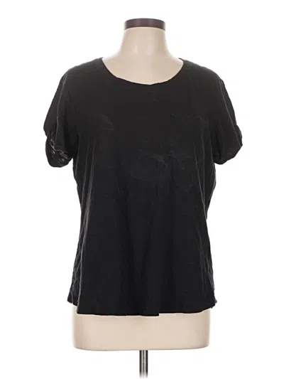 Pre-owned A.n.a. A New Approach Short Sleeve T-shirt In Black