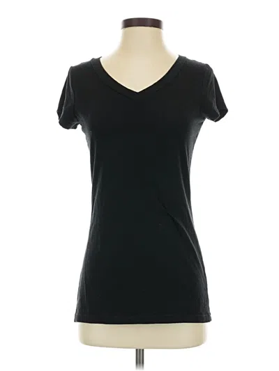 Pre-owned A.n.a. A New Approach Short Sleeve T-shirt In Black