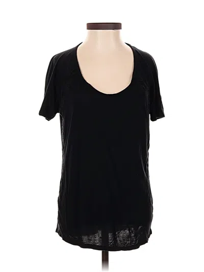 Pre-owned A.n.a. A New Approach Short Sleeve T-shirt In Black