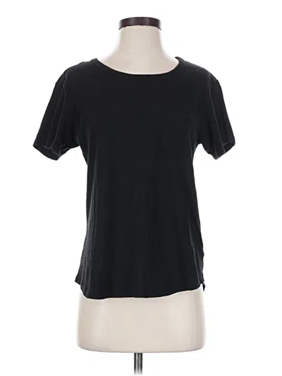 Pre-owned A.n.a. A New Approach Short Sleeve T-shirt In Black