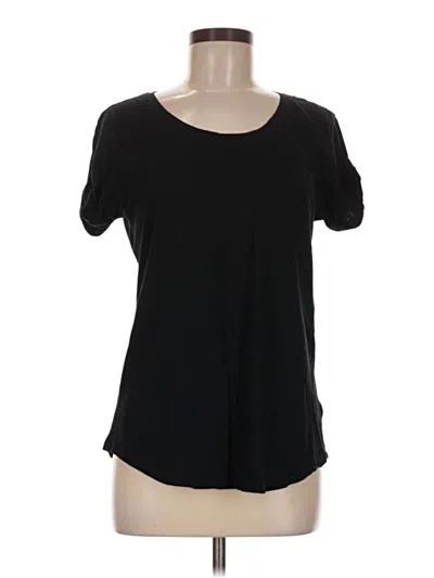 Pre-owned A.n.a. A New Approach Short Sleeve T-shirt In Black