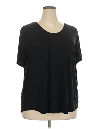 Pre-owned A.n.a. A New Approach Short Sleeve T-shirt In Black