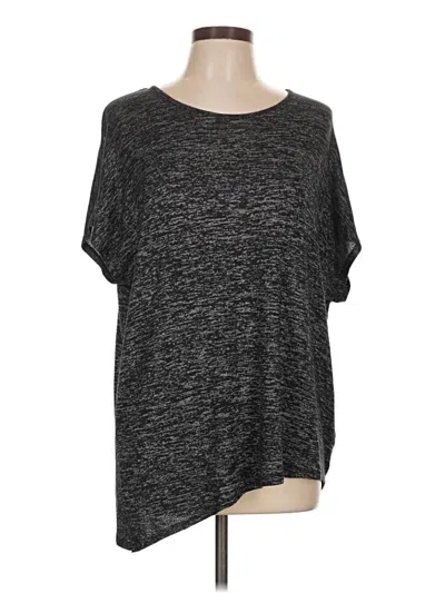 Pre-owned A.n.a. A New Approach Short Sleeve T-shirt In Gray