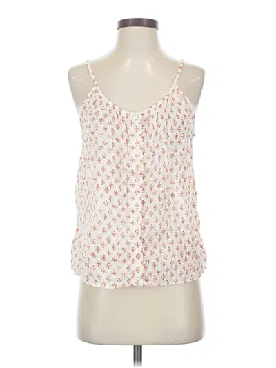 Pre-owned A.n.a. A New Approach Sleeveless Blouse In Ivory