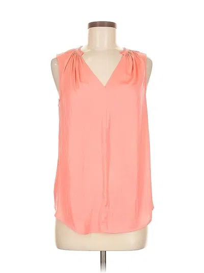 Pre-owned A.n.a. A New Approach Sleeveless Blouse In Orange