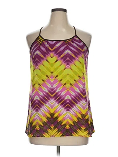 Pre-owned A.n.a. A New Approach Sleeveless Blouse In Purple
