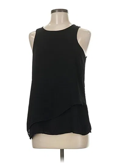 Pre-owned A.n.a. A New Approach Sleeveless T-shirt In Black