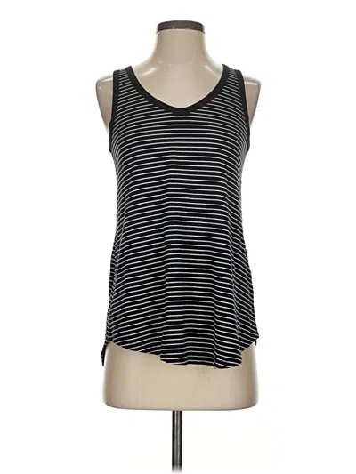 Pre-owned A.n.a. A New Approach Sleeveless T-shirt In Black