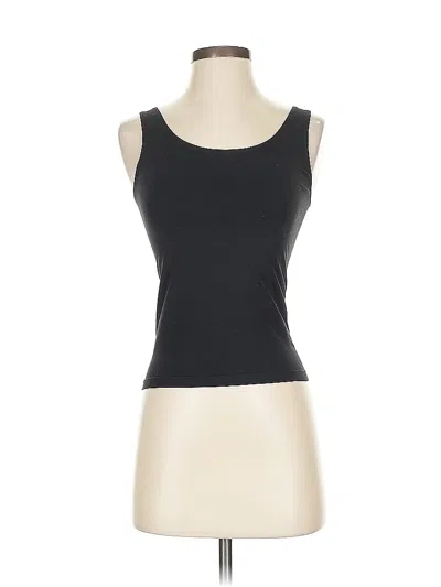 Pre-owned A.n.a. A New Approach Tank Top Black Strapless Neckline Tops