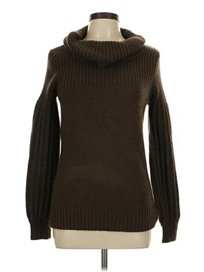 Pre-owned A.n.a. A New Approach Turtleneck Sweater In Brown