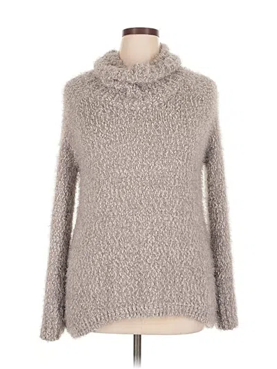 Pre-owned A.n.a. A New Approach Turtleneck Sweater In Gray