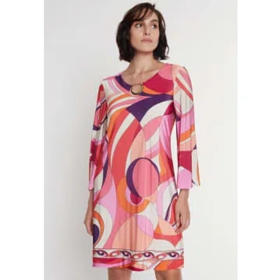 Ana Alcazar Pramy Printed Tunic Dress In Pink