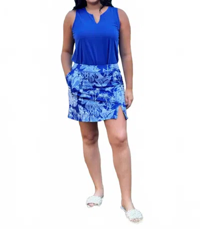 Ana Clare Alex Skort In Dolly In Blue