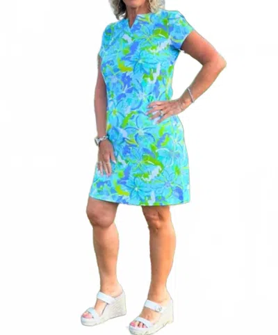Ana Clare Callie Shift Dress In Breezie In Multi