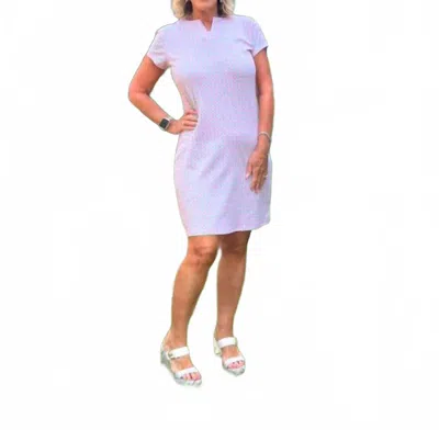 Ana Clare Callie Shift Dress In Percy In Pink