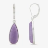 Ana Drop Earrings In Purple