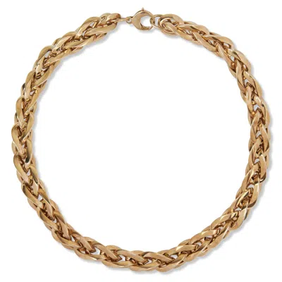 Ana Dyla Women's Bold Chain Necklace Gold 14ct
