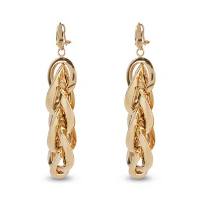 Ana Dyla Women's Bold Earrings 14ct Gold