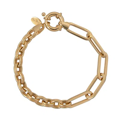 Ana Dyla Women's Gold Amie Vermeil Bracelet