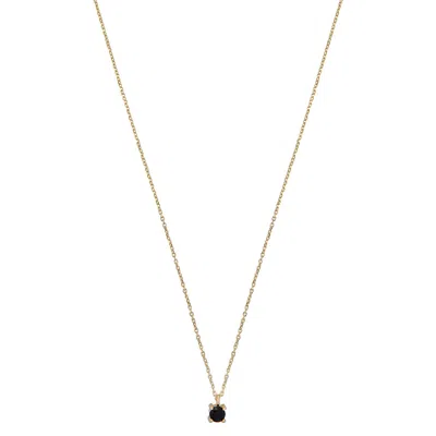 Ana Dyla Women's Irem Black Spinel Necklace
