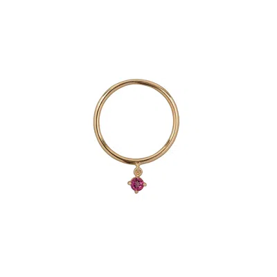 Ana Dyla Women's Mångata Pink Topaz Ring In Gold