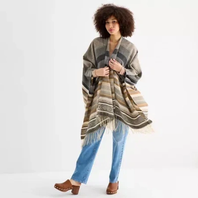 Ana Geo Wrap In Brown