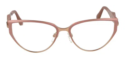 Ana Hickmann Ah1539 05b Women's Glasses Gold Size 55 - Free Lenses - Blue Light Block Available In Brown