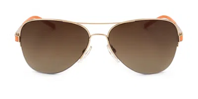 Ana Hickmann Ah3105 04a Women's Sunglasses Gold Size 58