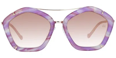 Ana Hickmann Ah3165 G24 Men's Sunglasses Purple Size 56