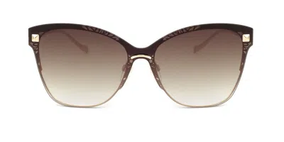 Ana Hickmann Ah3169 04b Women's Sunglasses Brown Size 99