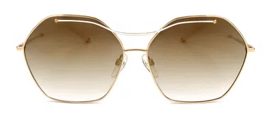 Ana Hickmann Ah3172 04b Women's Sunglasses Gold Size 63 In Multi