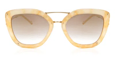 Ana Hickmann Ah3174 G23 Women's Sunglasses Orange Size 54