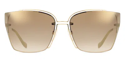Ana Hickmann Ah3176 Polarized 04a Women's Sunglasses Gold Size 63
