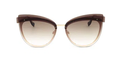 Ana Hickmann Ah3178 04c Women's Sunglasses Brown Size 65