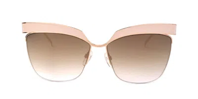 Ana Hickmann Ah3179 04a Women's Sunglasses Gold Size 62