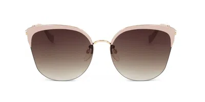 Ana Hickmann Ah3187 05a Women's Sunglasses Gold Size 61