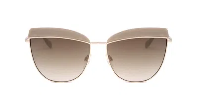 Ana Hickmann Ah3190 D02s Women's Sunglasses Brown Size 59