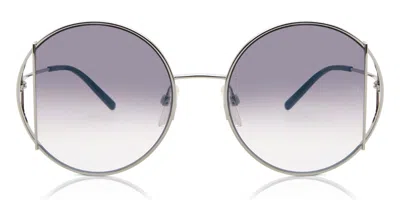 Ana Hickmann Ah3192 03a Occhiali Da Sole Argentati Per Donna In Silver