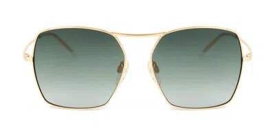 Ana Hickmann Ah3193 04a Occhiali Da Sole Oro Per Donna In Gold