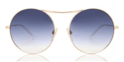 Ana Hickmann Ah3194 04a Occhiali Da Sole Oro Per Donna In Burgundy