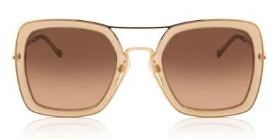 Ana Hickmann Ah3199 T02 Women's Sunglasses Brown Size 51