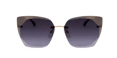 Ana Hickmann Ah3201 04a Women's Sunglasses Black Size 62