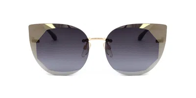 Ana Hickmann Ah3202 04a Women's Sunglasses Gold Size 63