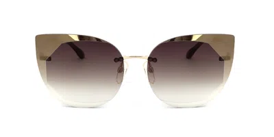 Ana Hickmann Ah3202 04b Women's Sunglasses Brown Size 63