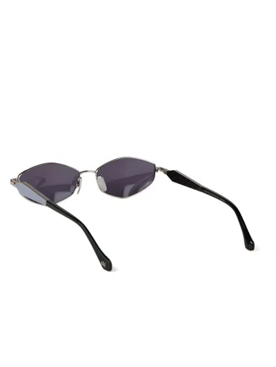 Ana Hickmann Ah3353 Metal Oval Sunglasses In Multi