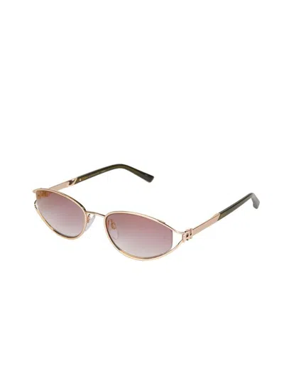 Ana Hickmann Ah3355 Gradient Pink Lens Sunglasses In Multi