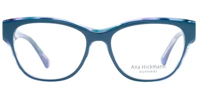 Ana Hickmann Ah6472 H04 Occhiali Da Vista Blu Per Uomo (solo Montatura)