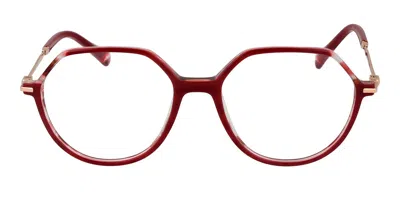 Ana Hickmann Ah6480 H02 Occhiali Da Vista Rossi Per Uomo (solo Montatura)